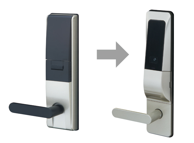 キーレス錠TK4L、MC20、MC25からの交換が容易