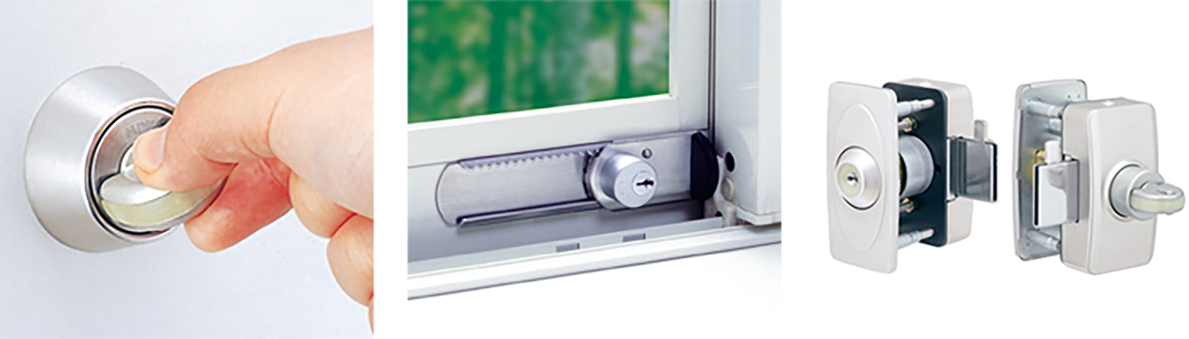 補助錠(ワンドアツーロック)