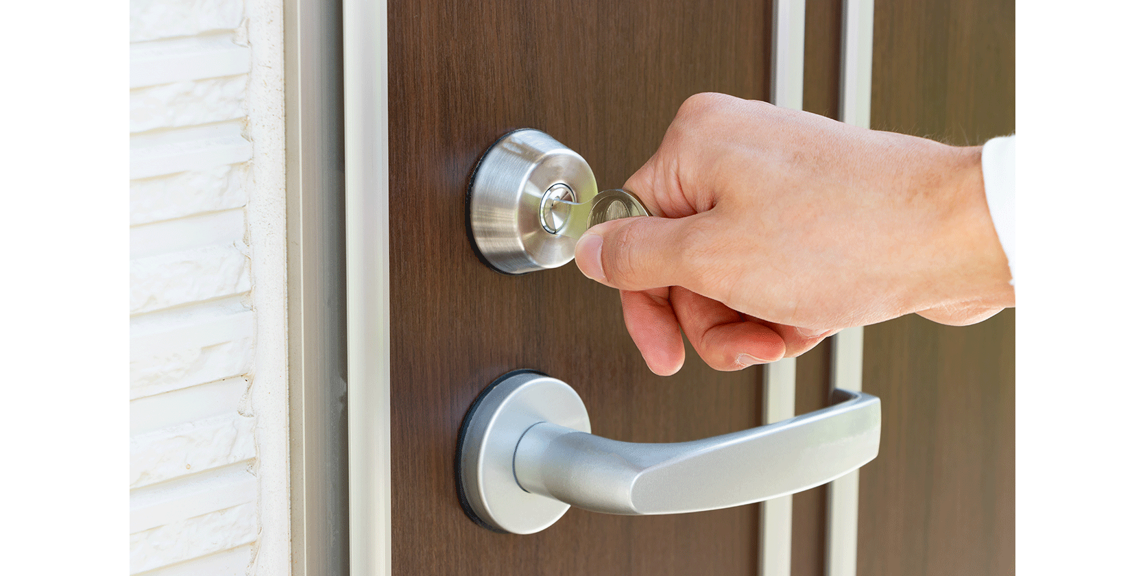 玄関の戸締まり